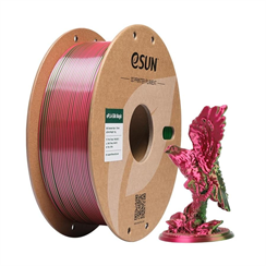 eSun ePLA Silk Magic Filament Kırmızı Yeşil 1.75 mm 1Kg