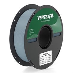 VERTEXFIL PLA Basic Filament Gümüş 1.75mm 1Kg