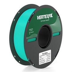 VERTEXFIL PLA Basic Filament Turkuaz Yeşili 1.75mm 1Kg