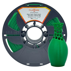 FilaMark PLA Plus Filament Koyu Yeşil 1.75mm 1Kg