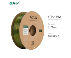 eSUN  eTPU 95A Filament Gökkuşağı 1.75mm 1Kg