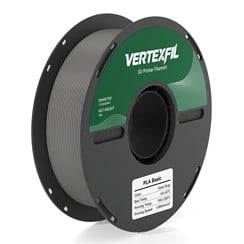 VERTEXFIL PLA Basic Filament Koyu Gri 1.75mm 1Kg
