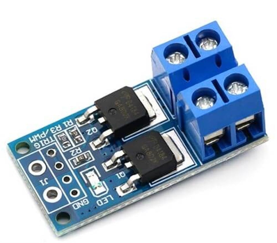  Mosfet Anahtarlama Kartı 15 A 400 W PWM Kontrollü