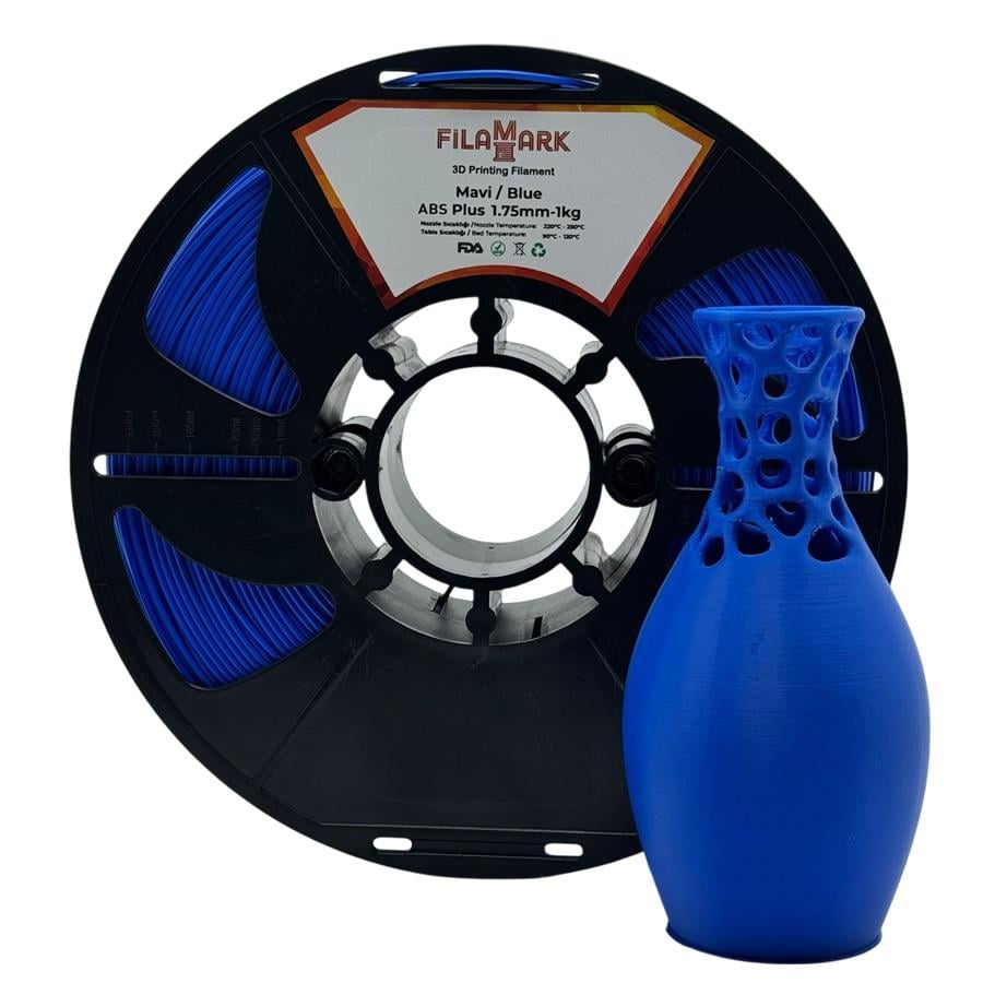 FilaMark ABS Plus Mavi Filament 1.75mm 1Kg
