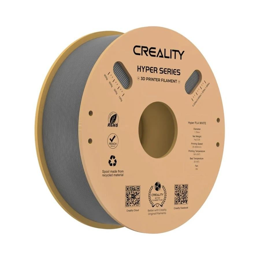 Creality Hyper PLA Gri Filament 1.75mm 1Kg