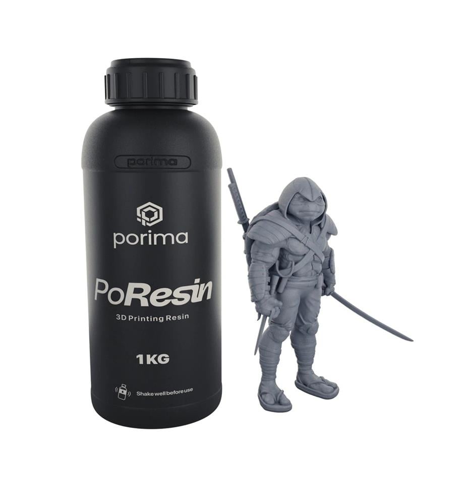 PoResin Standart Reçine Gri 1Kg