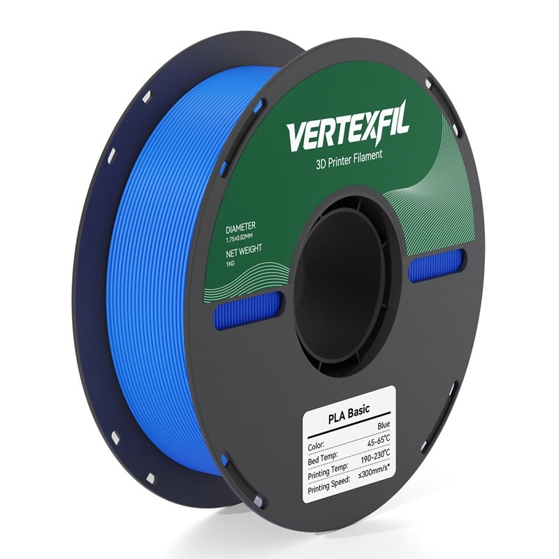 VERTEXFIL PLA Basic Filament Mavi 1.75mm 1Kg
