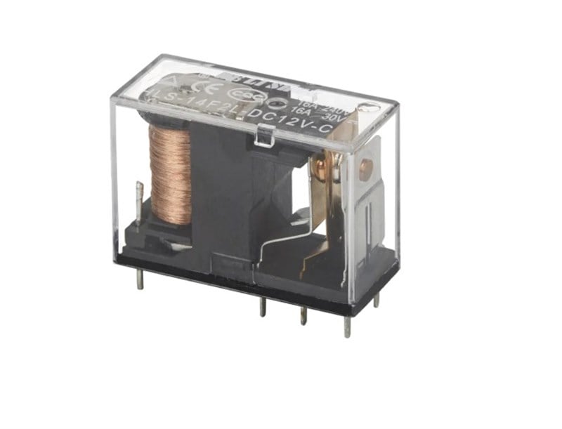 24V 16A Tek Kontak Röle HLS-14F2L-DC24V-C