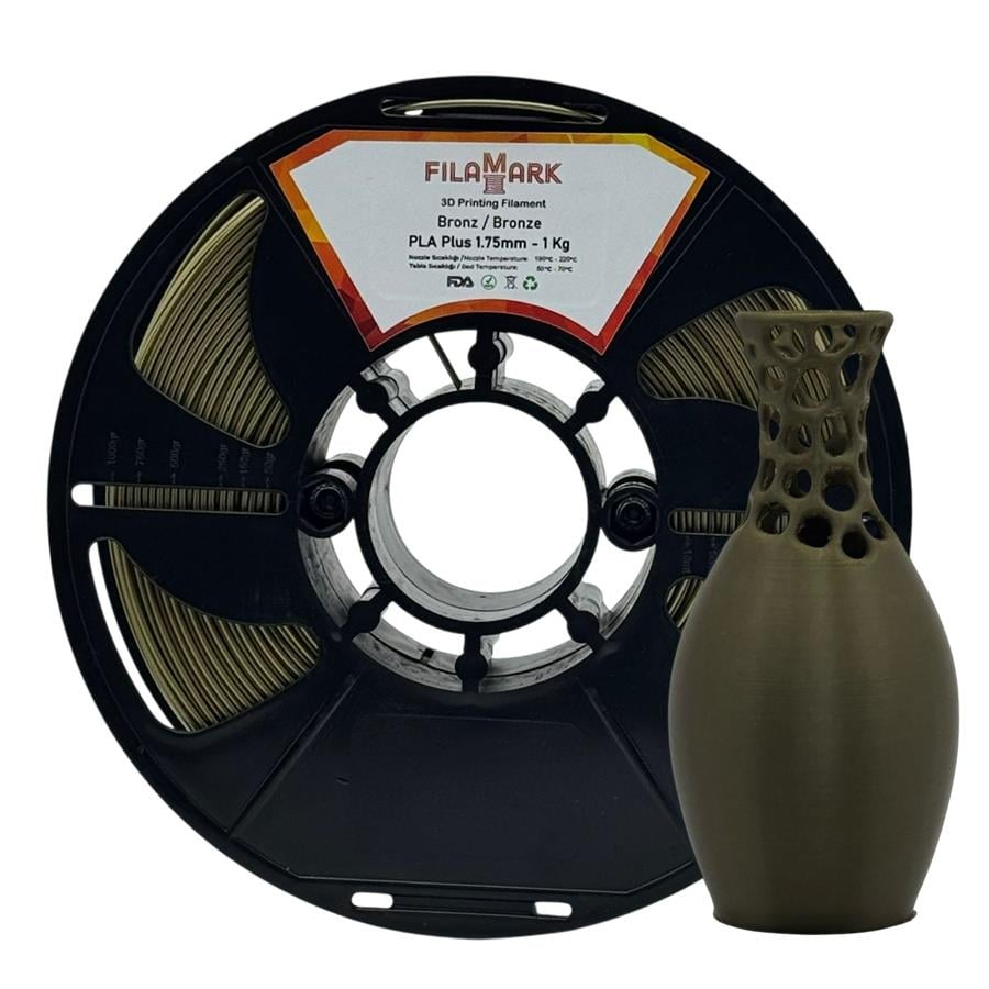 FilaMark PLA Plus Filament Bronz 1.75mm 1Kg