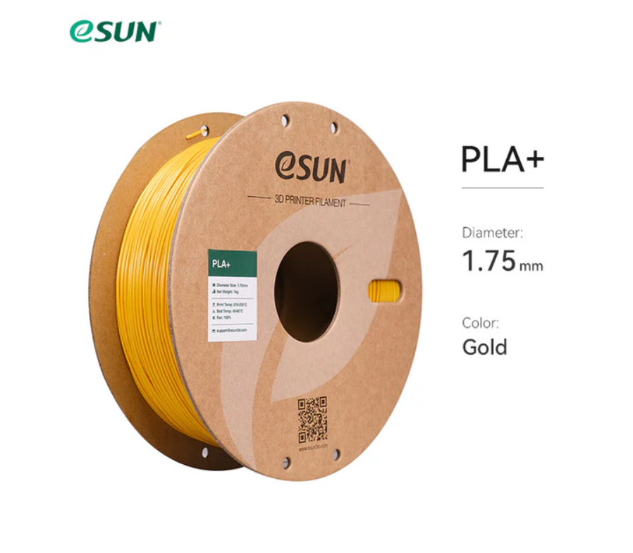 eSUN PLA+ Plus Altın Filament 1.75mm 1Kg