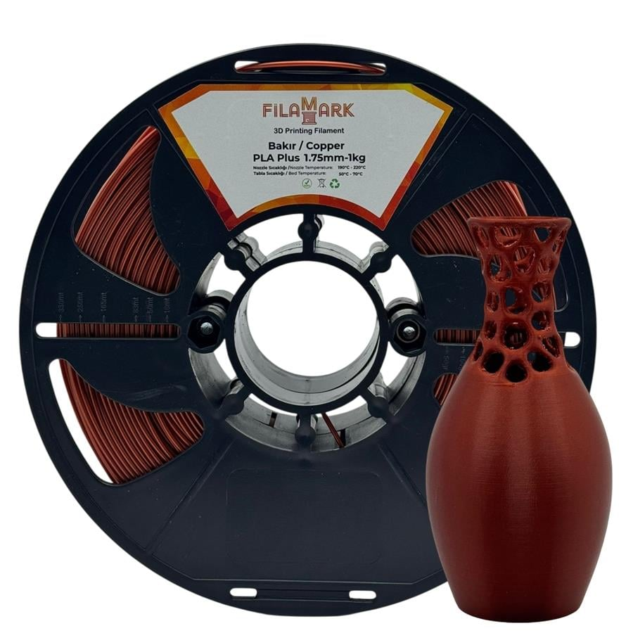 FilaMark PLA Plus Filament Bakır 1.75mm 1Kg