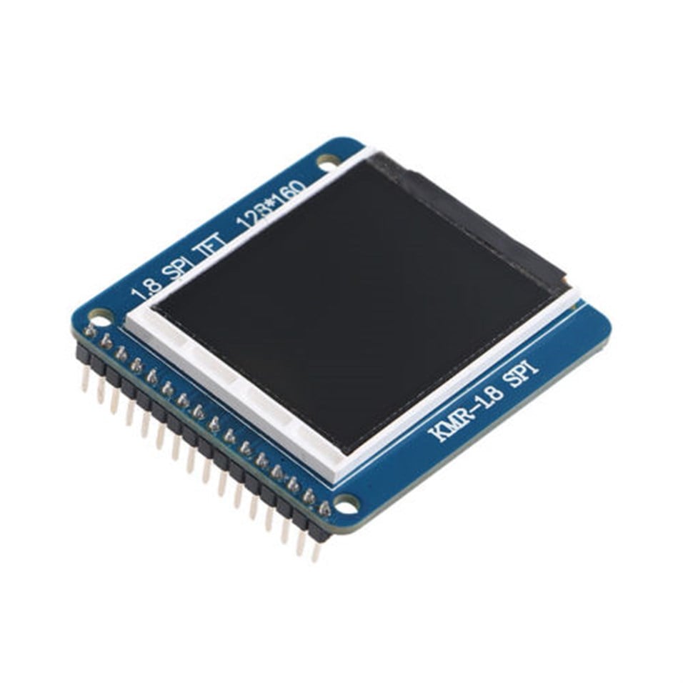 1,8' TFT SPI ST7735R LCD 