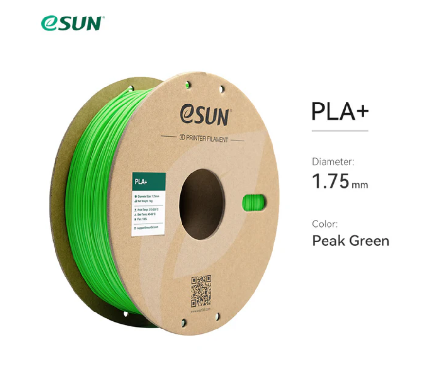 eSUN PLA+ Plus Açık Yeşil Filament 1.75mm 1kg