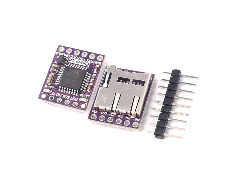 OpenLog ATmega328P MicroSD Seri Veri Kaydedici Modül