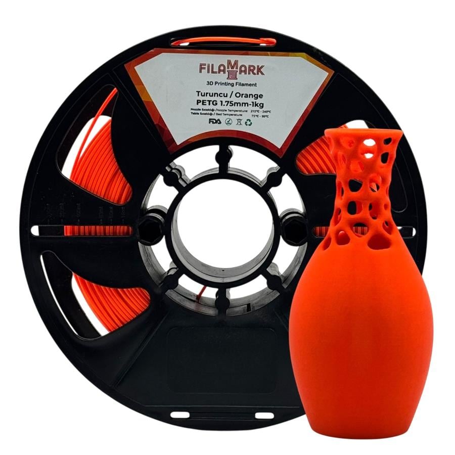 FilaMark PETG Filament Turuncu 1.75mm 1Kg