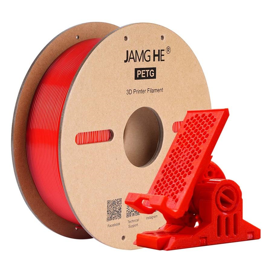 JAMG HE PETG Filament Kırmızı 1.75mm 1Kg