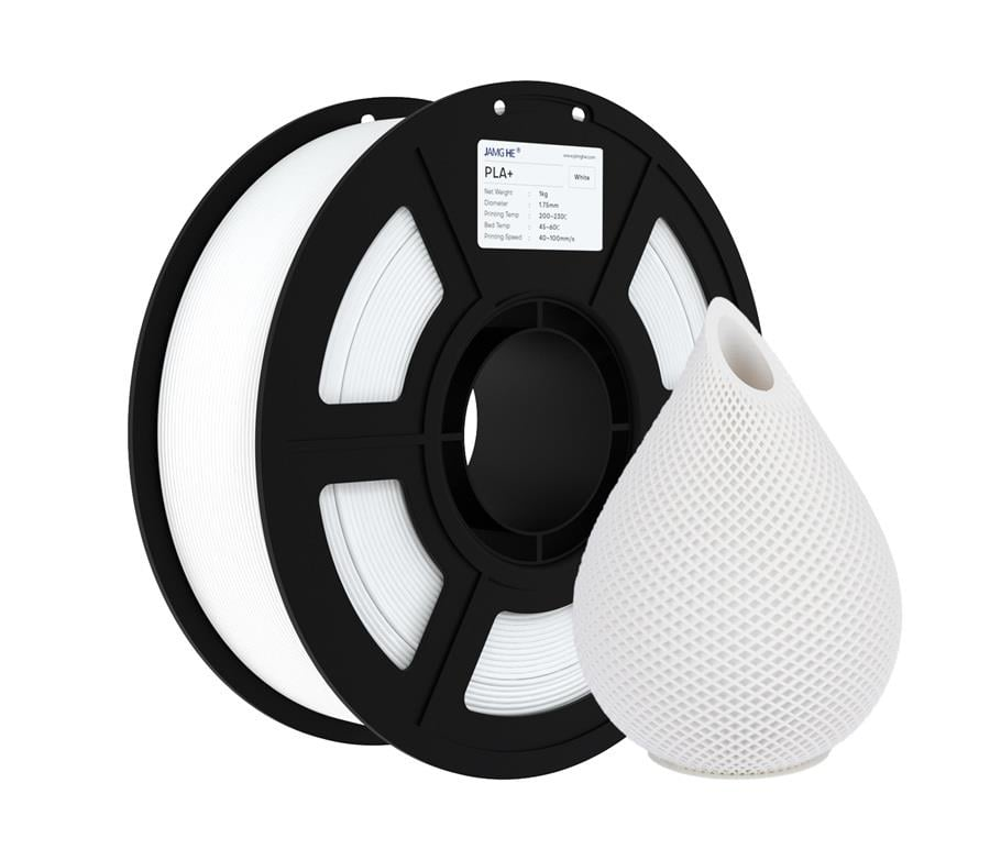 JAMG HE PLA+ Plus Filament Beyaz 1.75mm 1Kg