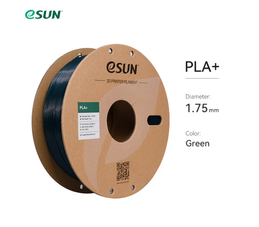 eSUN PLA+ Plus Yeşil Filament 1.75mm 1kg