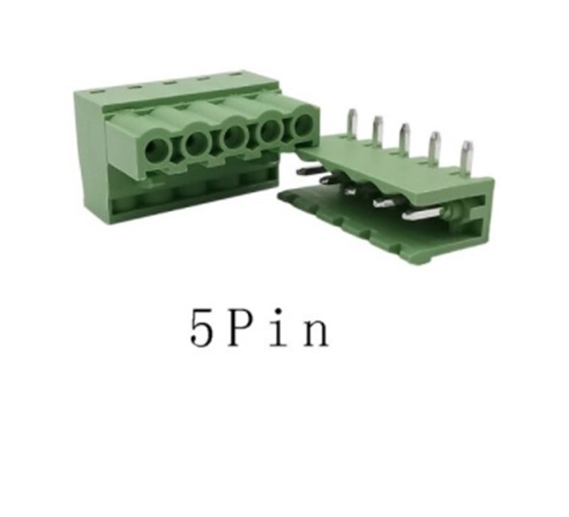 5 Pin 5,08mm 90' Geçmeli Takım Klemens