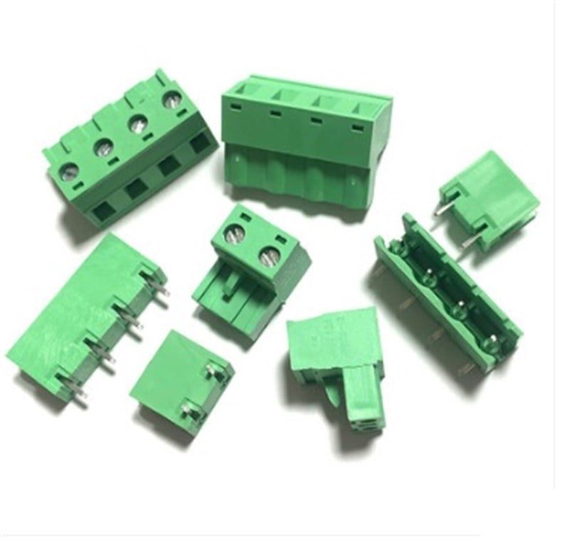 5 Pin 7.62mm 180' Geçmeli Takım Klemens