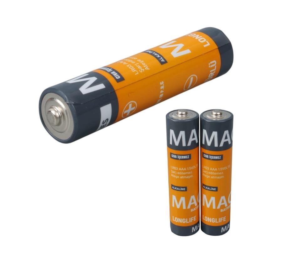 MAG Alkalin AAA İnce Kalem Pil 2'Li Paket