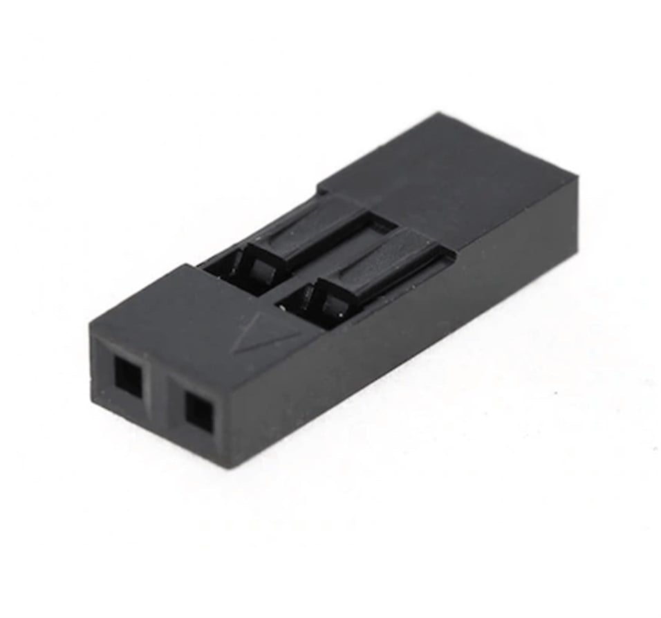 540A 2 pin Dişi 2,54mm Dupont Konnektör