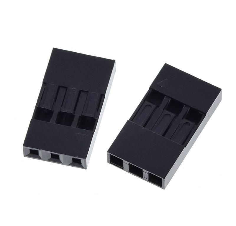540A 3 pin Dişi 2.54mm Dupont Konnektör
