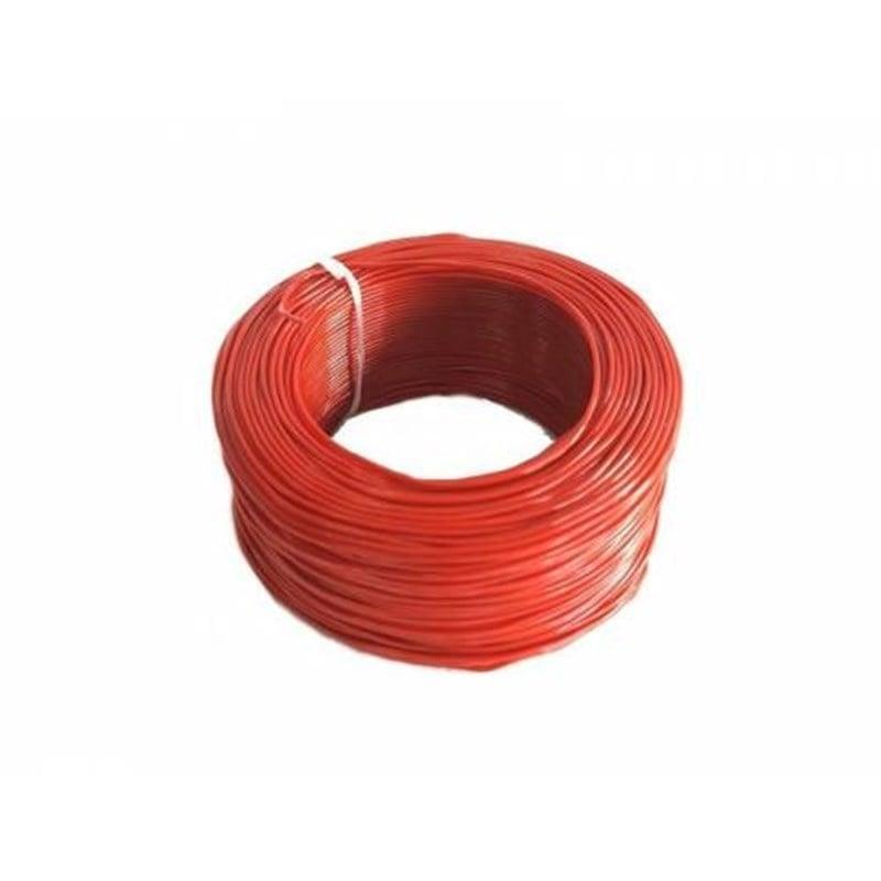 0.5mm Kırmızı Tek Damarlı Montaj Kablosu 100mt