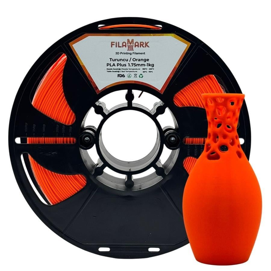 FilaMark PLA Plus Filament Turuncu 1.75mm 1Kg