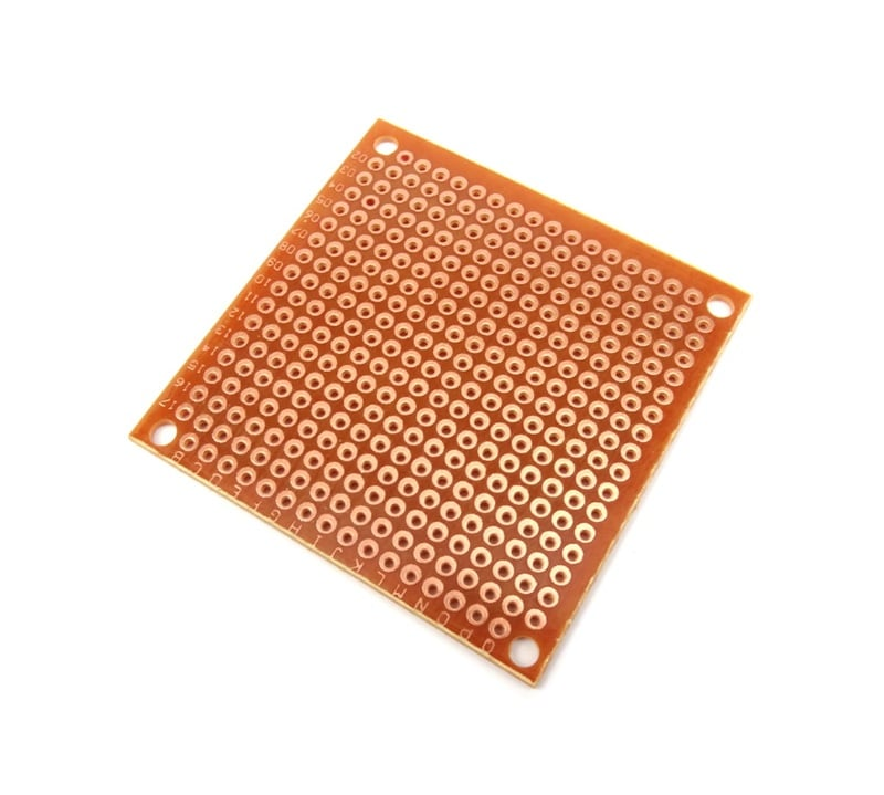 Tek Taraflı Delikli plaket 5X5 cm