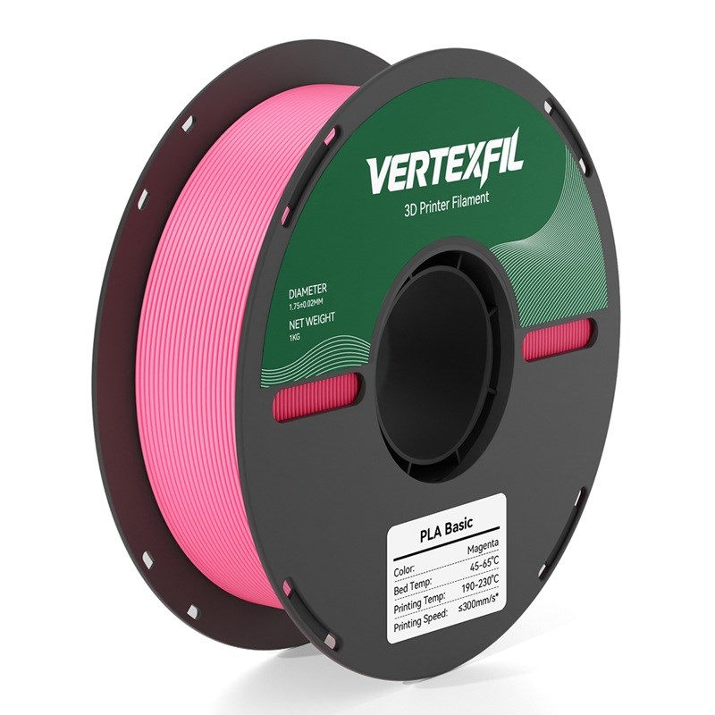 VERTEXFIL PLA Basic Filament Magenta 1.75mm 1Kg