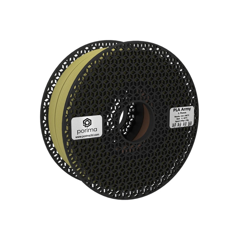 Porima PLA Army Filament Kirpi 1.75mm 1Kg