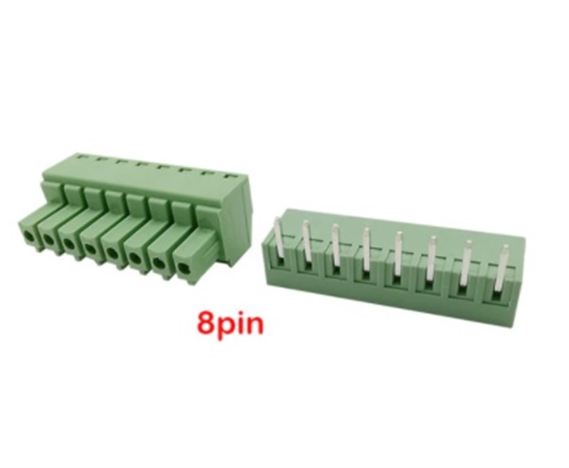 8 Pin 3.81mm 90' Geçmeli Takım Klemens