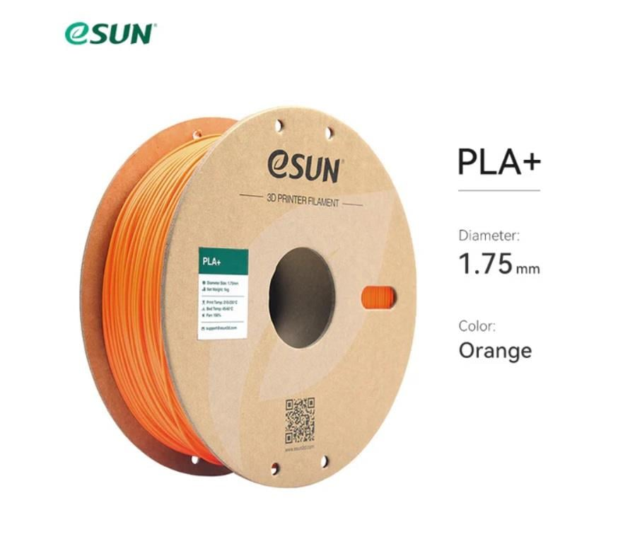 eSUN PLA+ Plus Turuncu Filament 1.75mm 1Kg