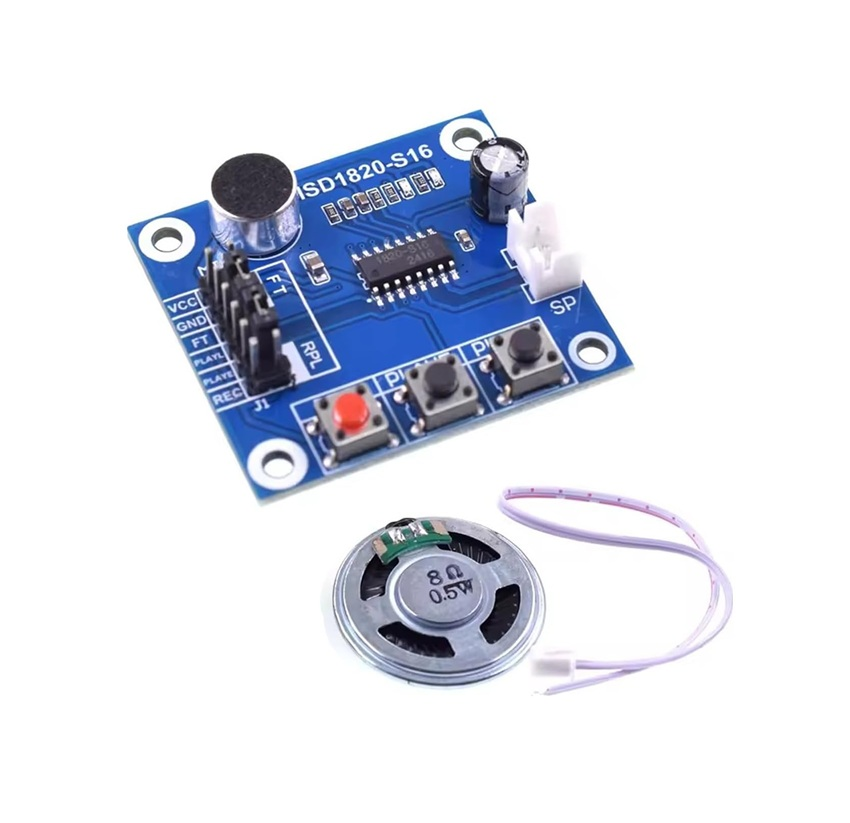 ISD1820 Ses Kayıt ve Çalma Modül Hoparlörlü