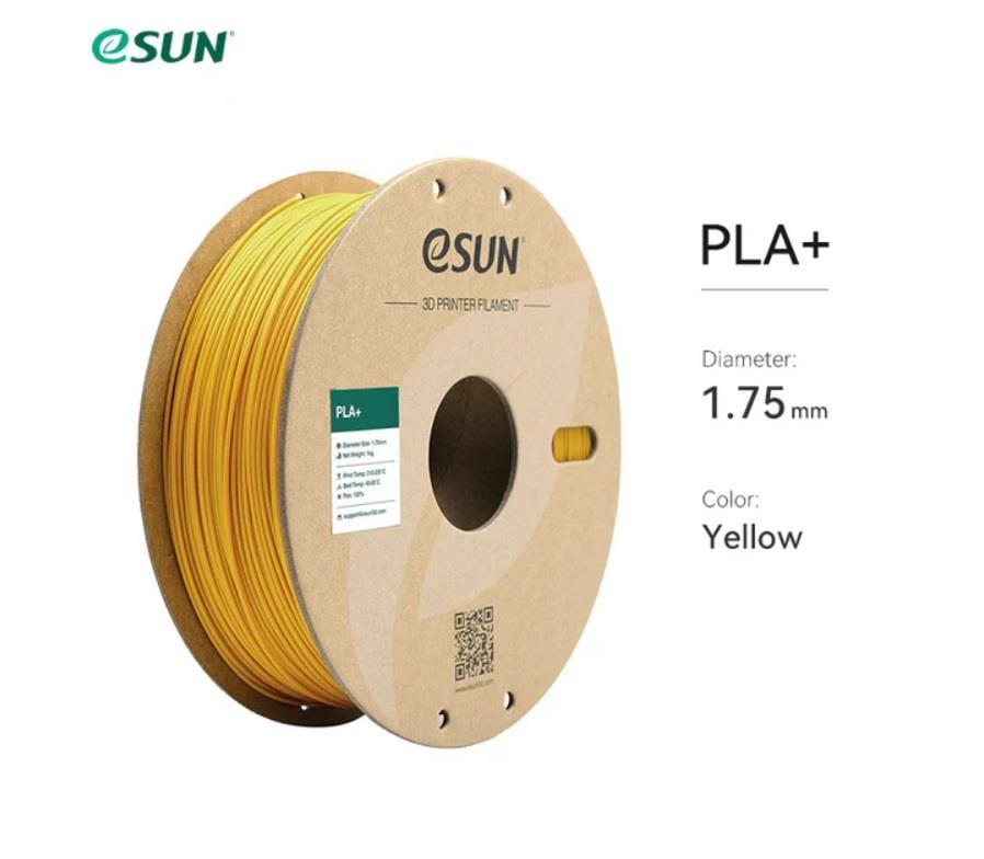 eSUN PLA+ Plus Sarı Filament 1.75mm 1kg