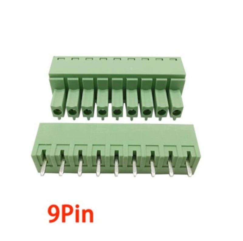 9 Pin 3.81mm 180' Geçmeli Takım Klemens