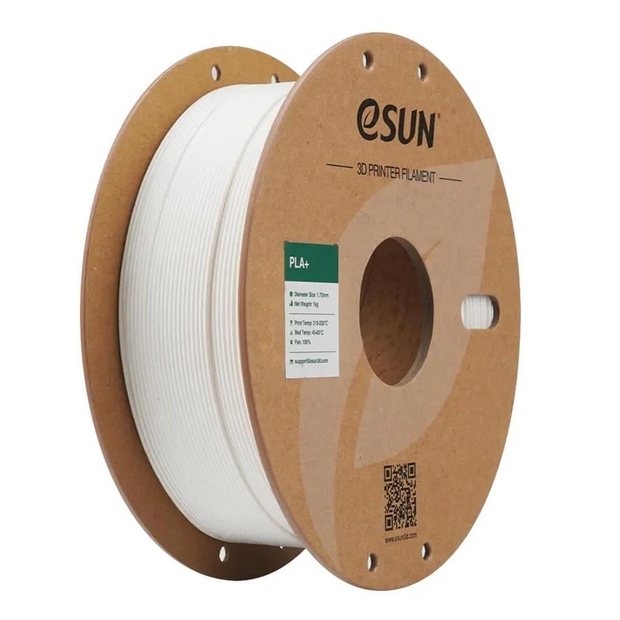 eSUN PLA+ Plus Süt Beyazı Filament 1.75mm 1Kg