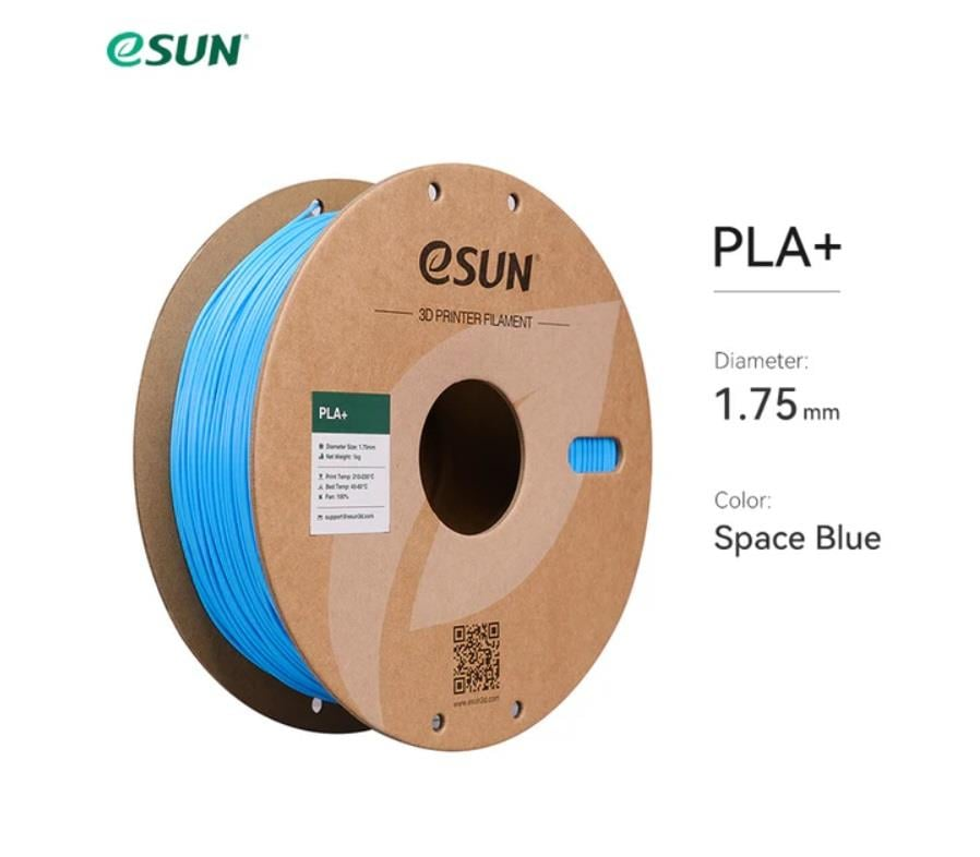 eSUN PLA+ Plus Uzay Mavi Filament 1.75mm 1Kg