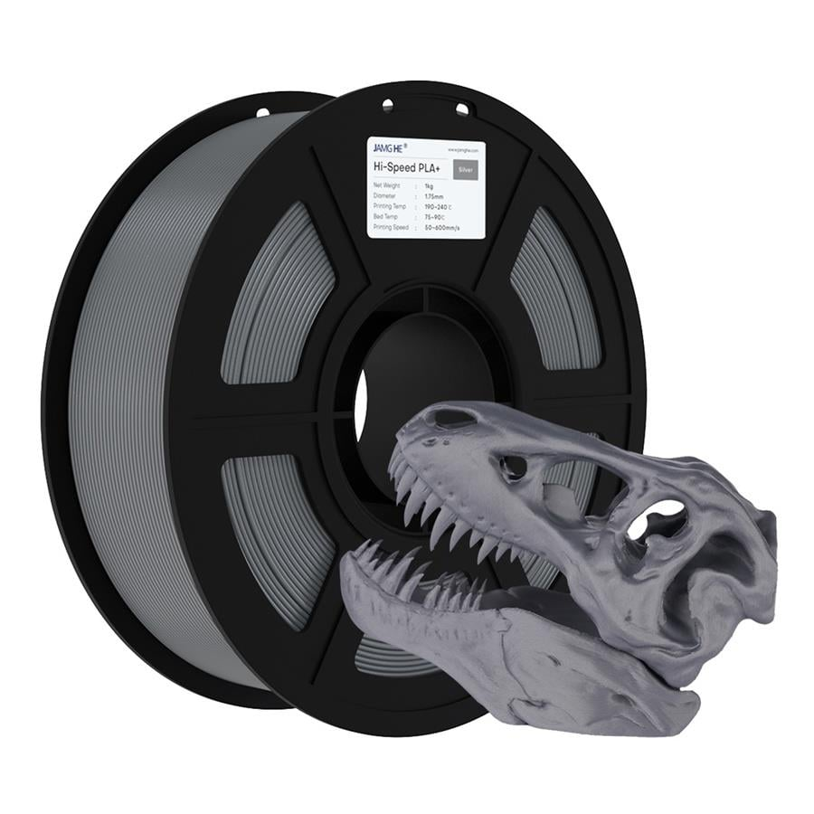 JAMG HE Hyper PLA+ Plus Filament Gümüş 1.75mm 1Kg