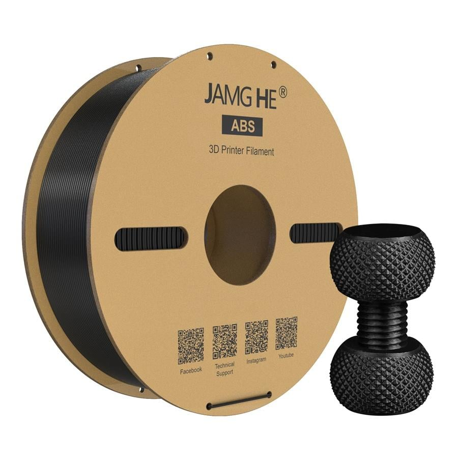 JAMG HE ABS Filament Siyah 1.75mm 1Kg