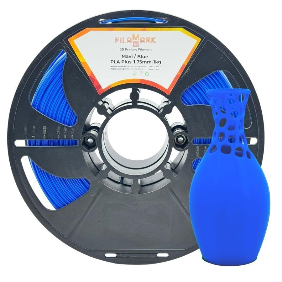FilaMark PLA Plus Filament Mavi 1.75mm 1Kg