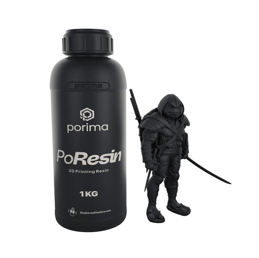 PoResin Standart Reçine Siyah 1Kg