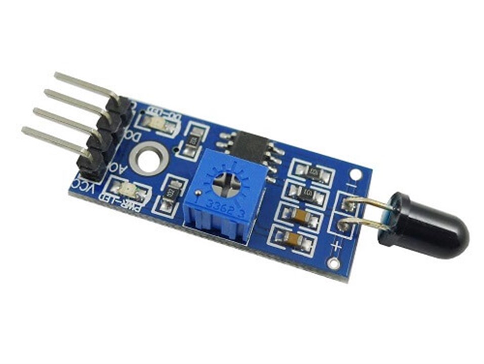 Arduino Ateş Alev Algılayıcı Sensör Modülü