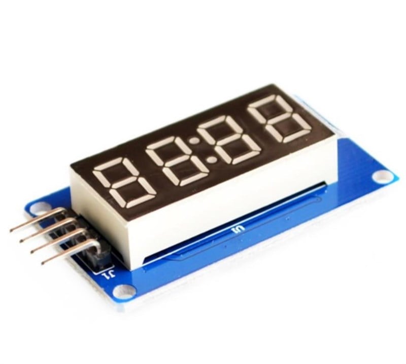 Arduino TM1637 4'Lü Display modül