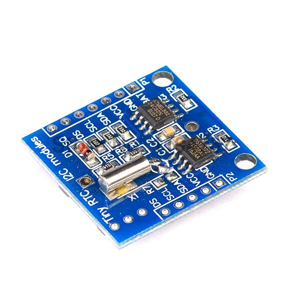 DS1307 RTC ve 24C32  Ardunio Gerçek Zamanlı Saat Modülü