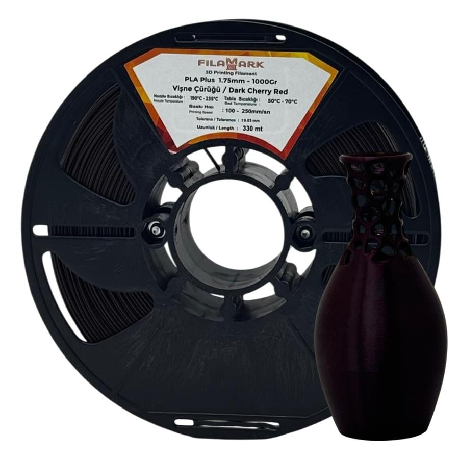 FilaMark PLA Plus Filament Vişne Çürüğü 1.75mm 1Kg