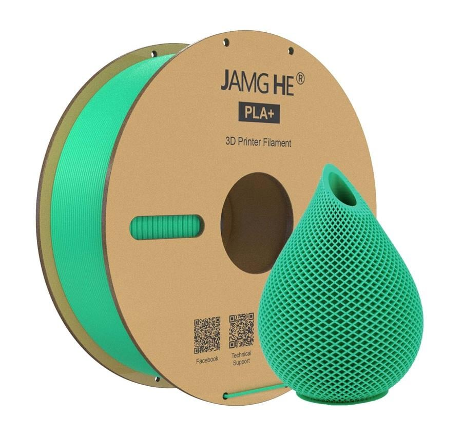 JAMG HE PLA+ Plus Filament Çimen Yeşil 1.75mm 1Kg