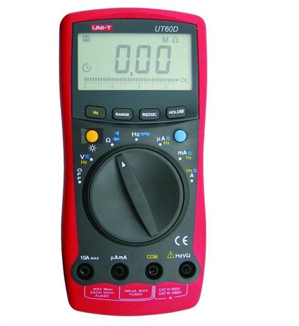 Multimetre Dijtal Ölçü Aleti UT60D   