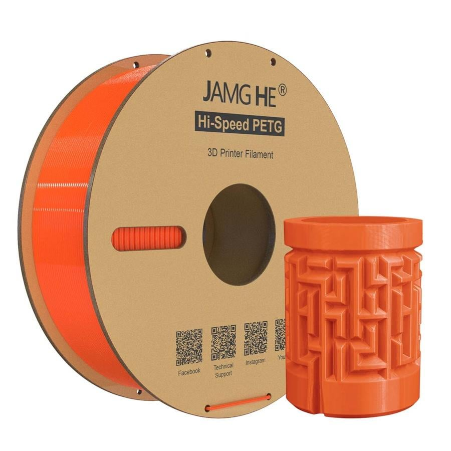 JAMG HE Hyper PETG Filament Turuncu 1.75mm 1Kg